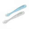 Beaba Silicone Spoon 1st Age 2pcs Set - Windy Blue Outlet