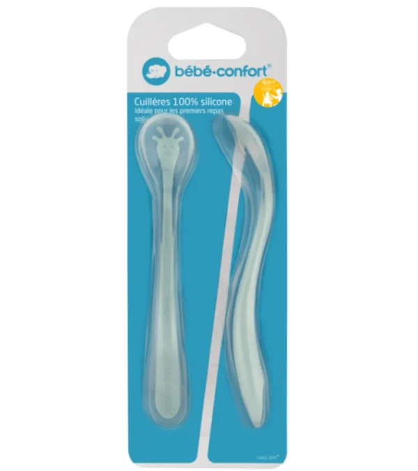 Bebe Confort Silicone Spoons - 2pc Best