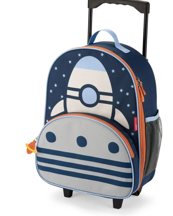 Skip Hop Spark Style Kids Carry On Rolling Luggage - Rocket Fashion