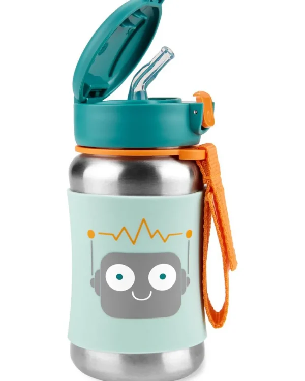 Skip Hop Spark Style Stainless Steel Straw Bottle - Robot Online