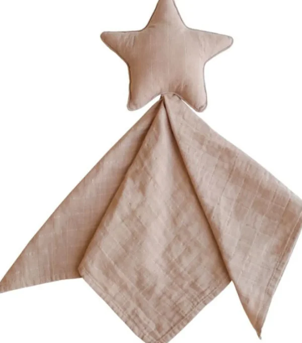 Mushie Star Lovey Blanket - Natural Sale