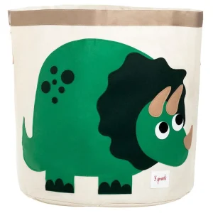 3 Sprouts Storage Bin - Dinosaur Discount