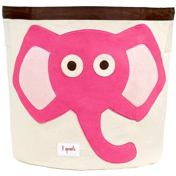 3 Sprouts Storage Bin - Elephant Best