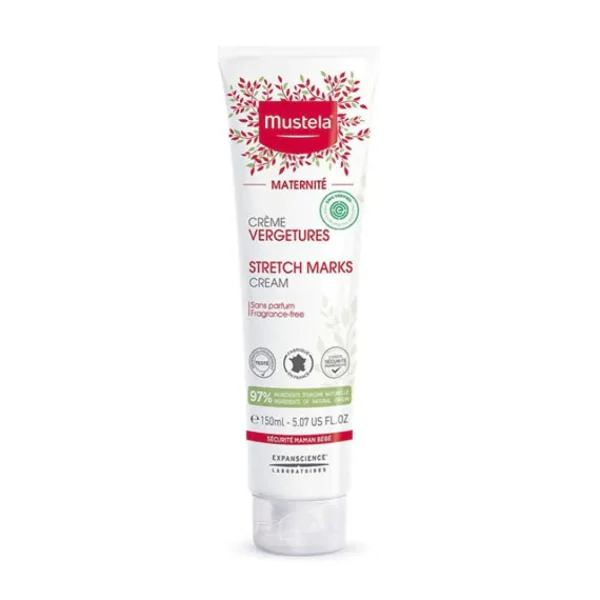 Mustela Stretch Marks Prevention Cream - 150 ml New