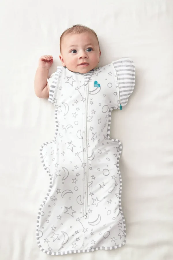 Love to Dream Swaddle Up™ Transition Bag Bamboo Original 1.0 TOG Stars and Moon Crea Clearance