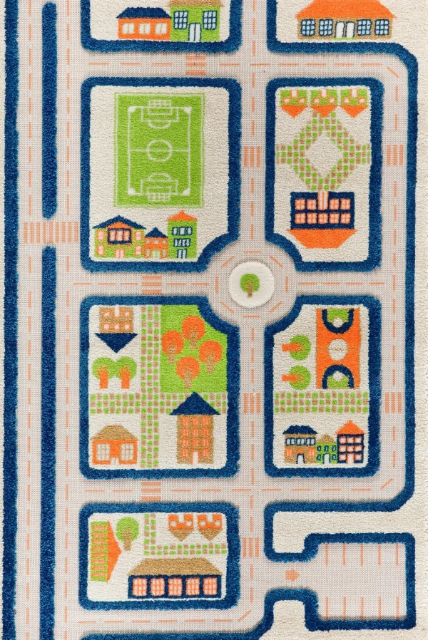 IVI World Traffic Play Rug Clearance