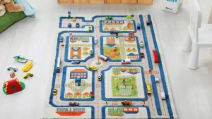 IVI World Traffic Play Rug Clearance