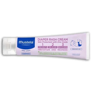 Mustela 1 2 3 Vitamin Barrier Diaper Rash Cream - 100ml Clearance