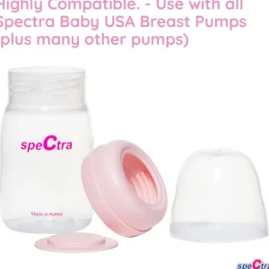 Spectra Wide Neck Milk Storage Bottles (2pk) 160ml Outlet