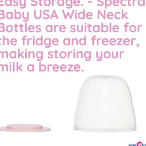 Spectra Wide Neck Milk Storage Bottles (2pk) 160ml Outlet