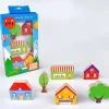 IVI World Wooden At the Shops Playset Clearance