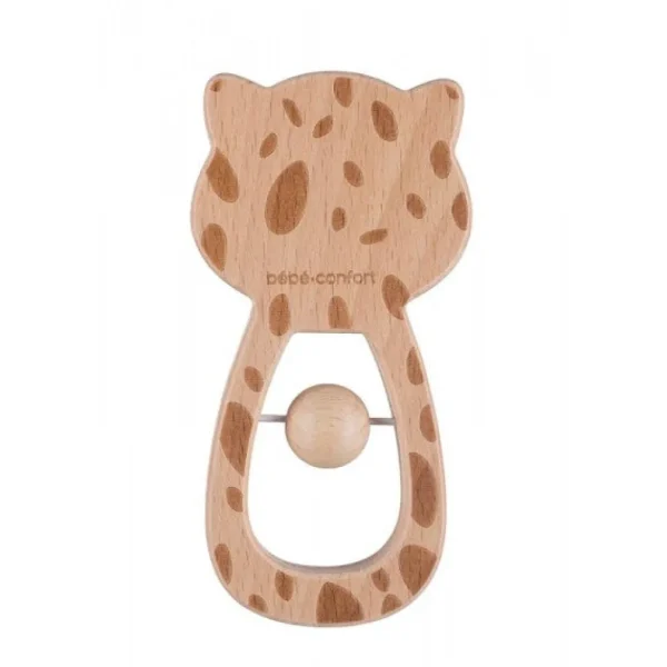 Bebe Confort Wooden Leopard Rattle Outlet