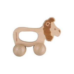 Bebe Confort Wooden Lion Rolling Rattle Best