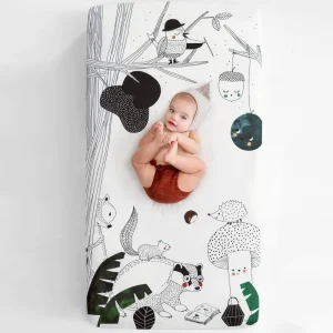 Rookie Humans Woodland Dreams - Crib Fitted Sheet Clearance