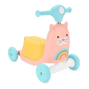 Skip Hop Zoo 3-in-1 Ride On Toy - Cat Fashion