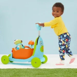 Skip Hop Zoo 3-in-1 Ride On Toy - Dog Hot