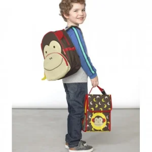 Skip Hop Zoo Insulated Kids Lunch Bag - Monkey Fashion