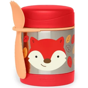 Skip Hop Zoo Insulated Little Kid Food Jar - Fox Clearance