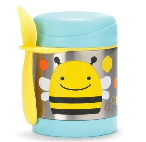 Skip Hop Zoo Insulated Little Kid Food Jar - Bee Outlet