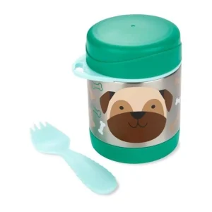 Skip Hop Zoo Insulated Little Kid Food Jar - Pug Fashion