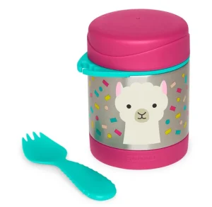 Skip Hop Zoo Insulated Little Kid Food Jar - Llama Online