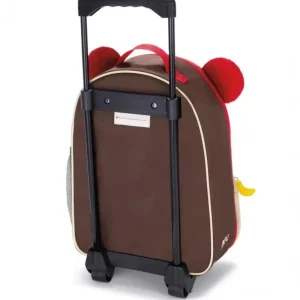 Skip Hop Zoo Rolling Luggage - Monkey Fashion