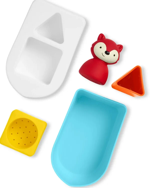 Skip Hop Zoo Sort & Stack Boat Baby Bath Toy Clearance