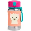 Skip Hop Zoo Stainless Steel Straw Bottle - Llama Sale