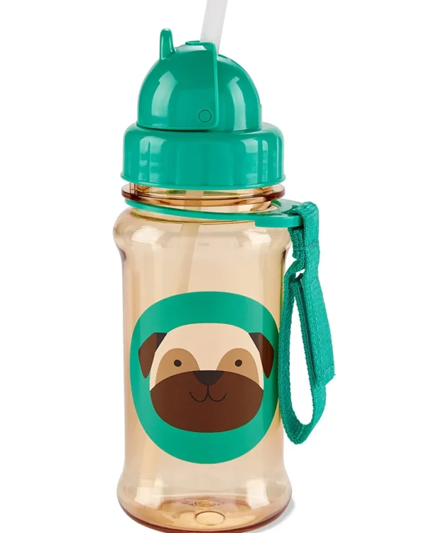 Skip Hop Zoo Straw Bottle pug Best