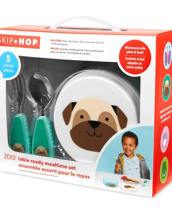 Skip Hop ZOO Table Ready Mealtime Set - Pug Fashion