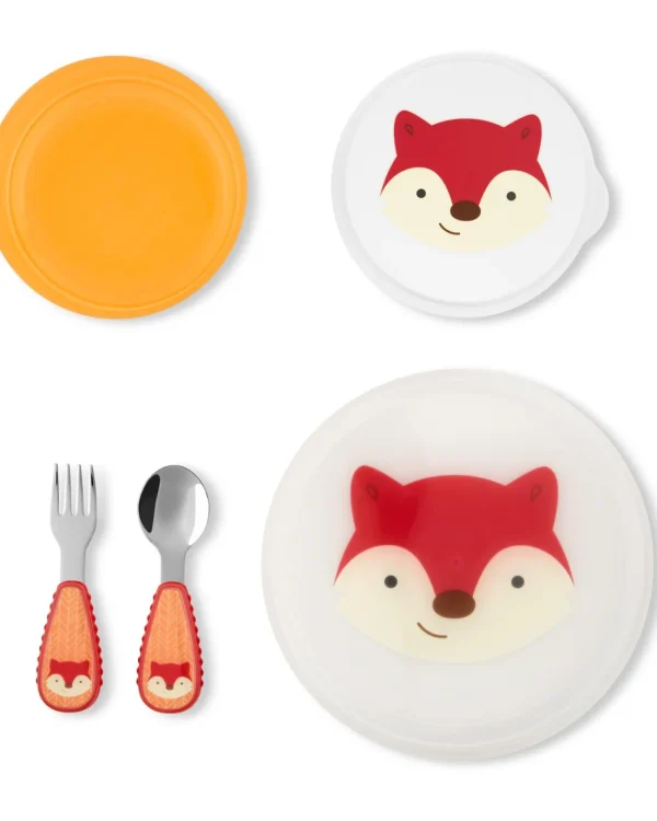 Skip Hop ZOO Table Ready Mealtime Set - Fox Hot