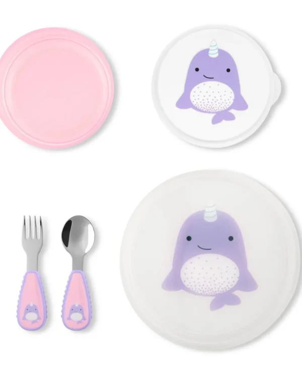 Skip Hop ZOO Table Ready Mealtime Set - Narwhal Sale